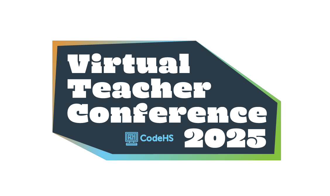 CodeHS Virtual Teacher Conference 2025 Logo